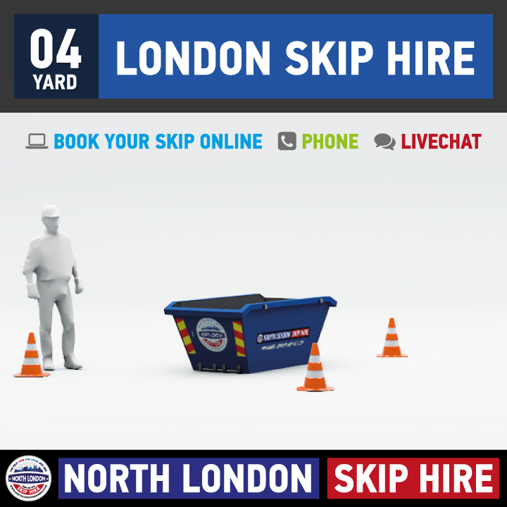4 Yard Skip Hire, North London Skip Hire